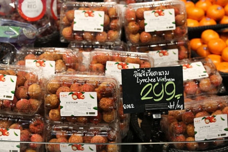 Vải thiều Việt được vào Nhật Bản