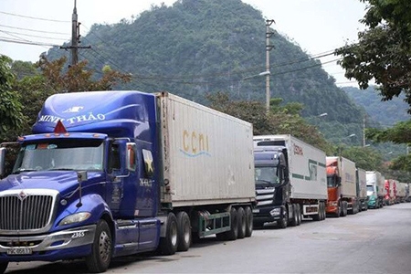 Cửa khẩu Tân Thanh đề xuất khẩn tạm dừng tiếp nhận hàng hoá từ 16/4
