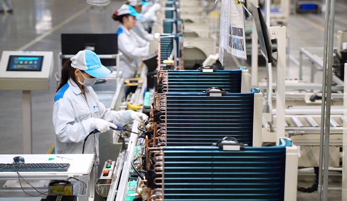 Nhà máy sản xuất điều hòa của thương hiệu Nhật Bản tại Việt Nam. Ảnh: Daikin. Nhà máy sản xuất điều hòa của thương hiệu Nhật Bản tại Việt Nam. Ảnh: Daikin.