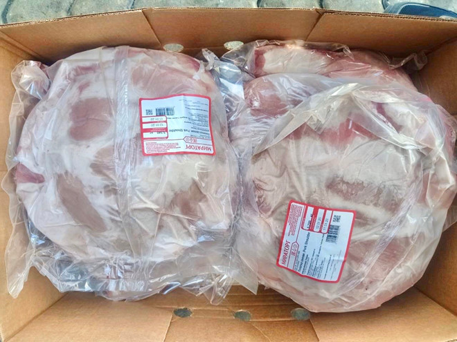Hàng đông lạnh nhập khẩu