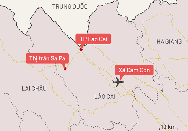 Sân bay Sapa sẽ được đặt tại xã Cam Cọn, huyện Bảo Yên. Sân bay Sapa sẽ được đặt tại xã Cam Cọn, huyện Bảo Yên.