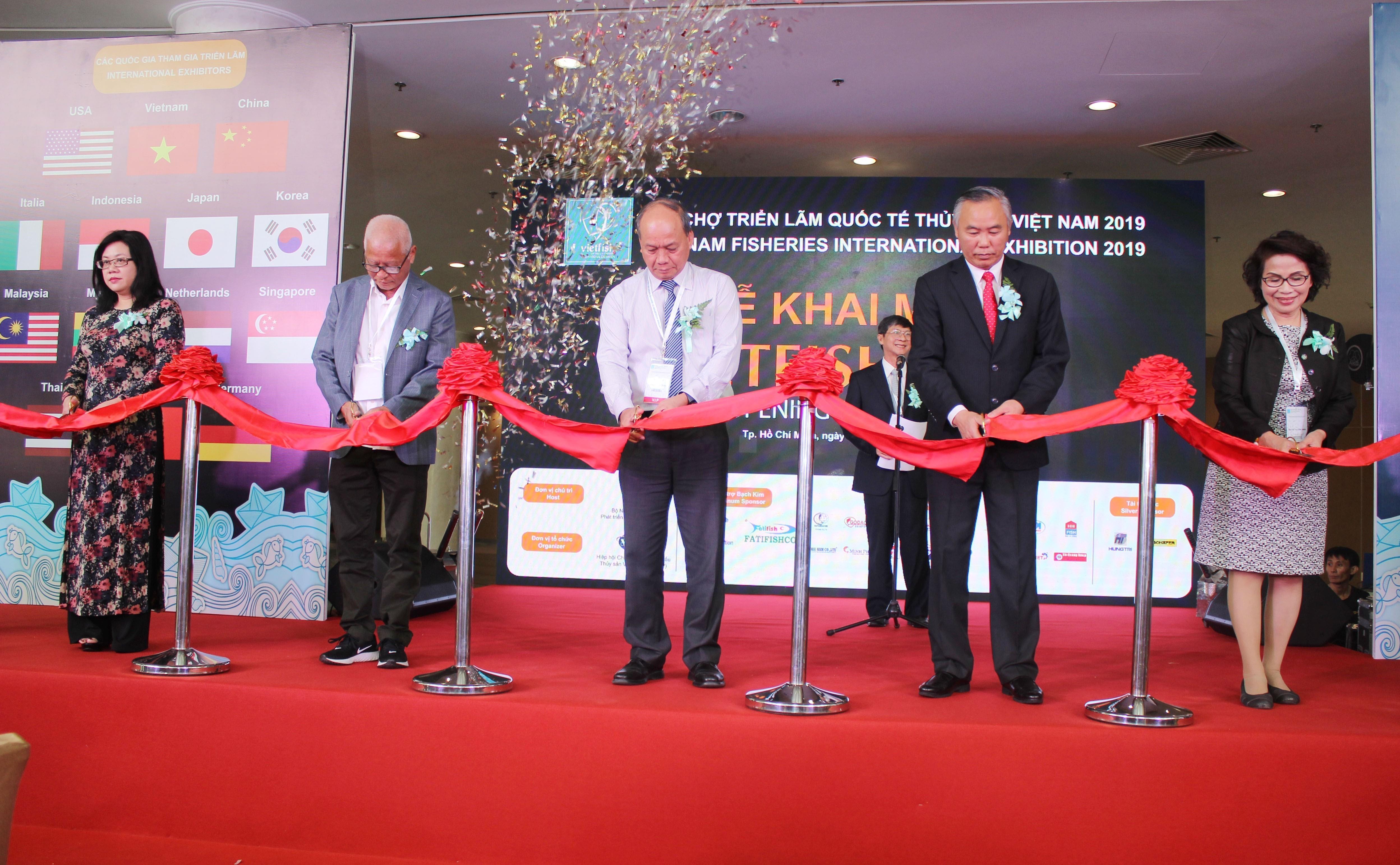 Khai mạc Triển lãm Thủy sản quốc tế 2019 tại TP. HCM