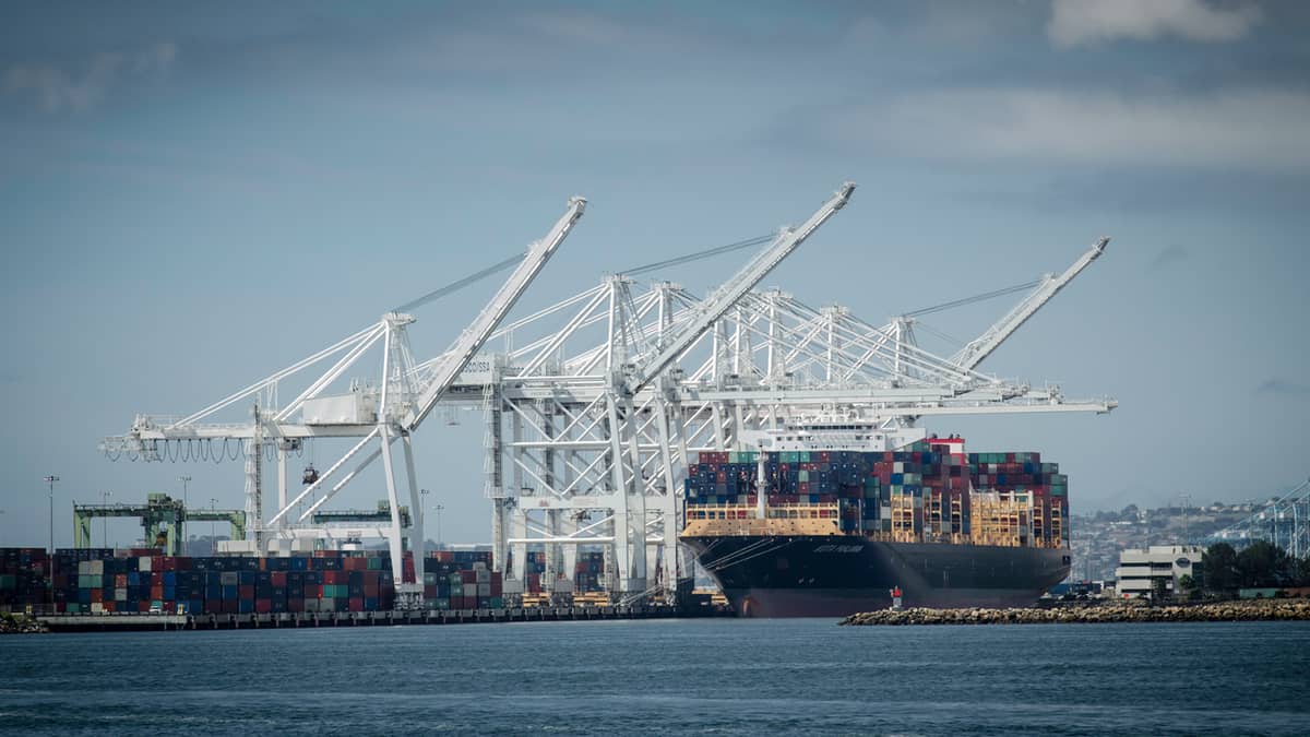 Port of Long Beach (Photo credit: Jim Allen/FreightWaves)