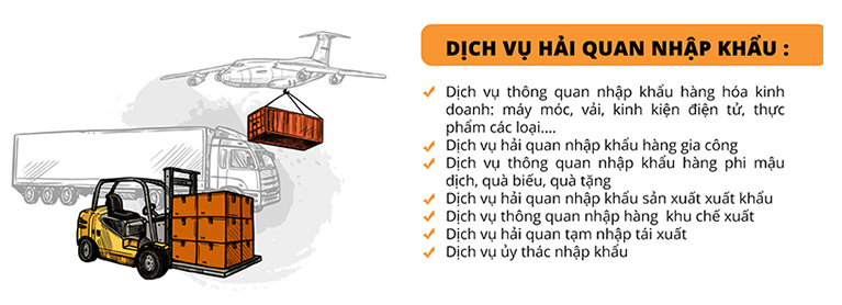 Dịch vụ hải quan nhập khẩu