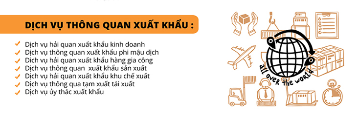 Dịch vụ hải quan xuất khẩu
