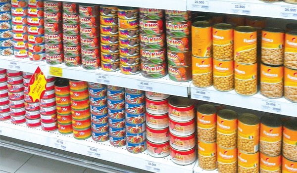 Thủ tục nhập khẩu thực phẩm đóng hộp